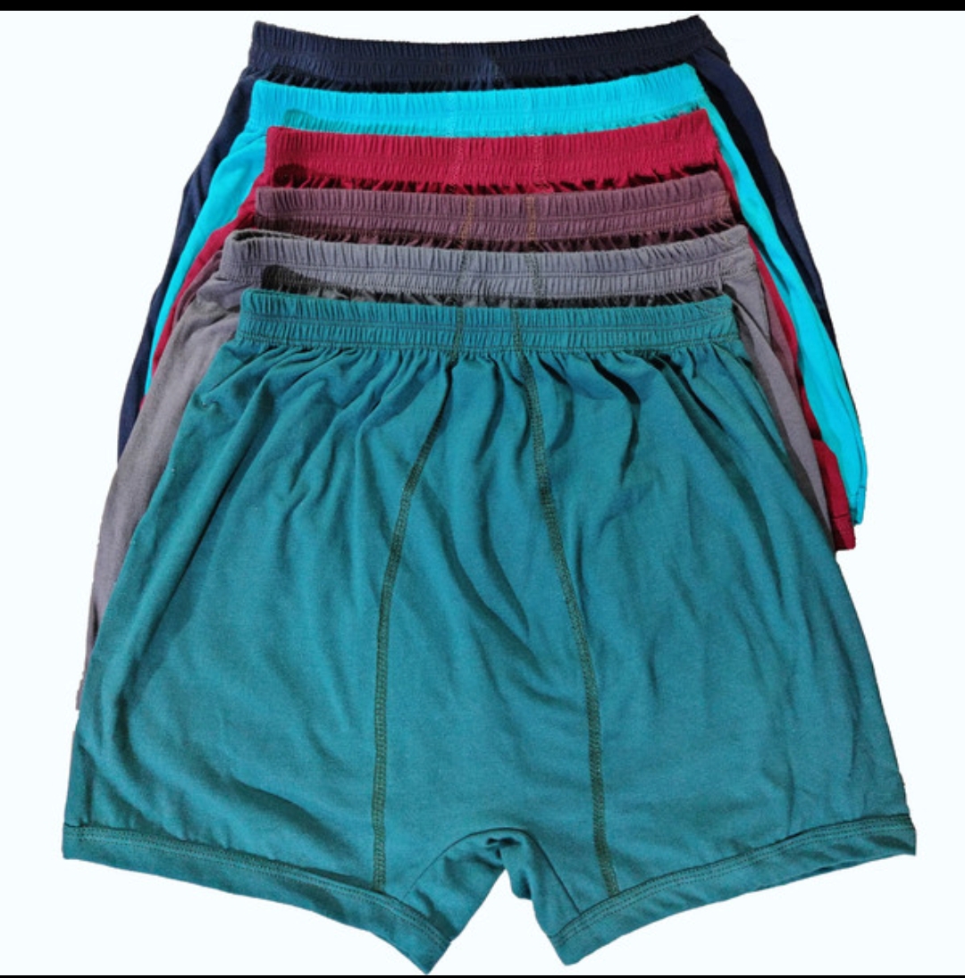 شورت مردانه پادار و اسلیپ پک 6تایی