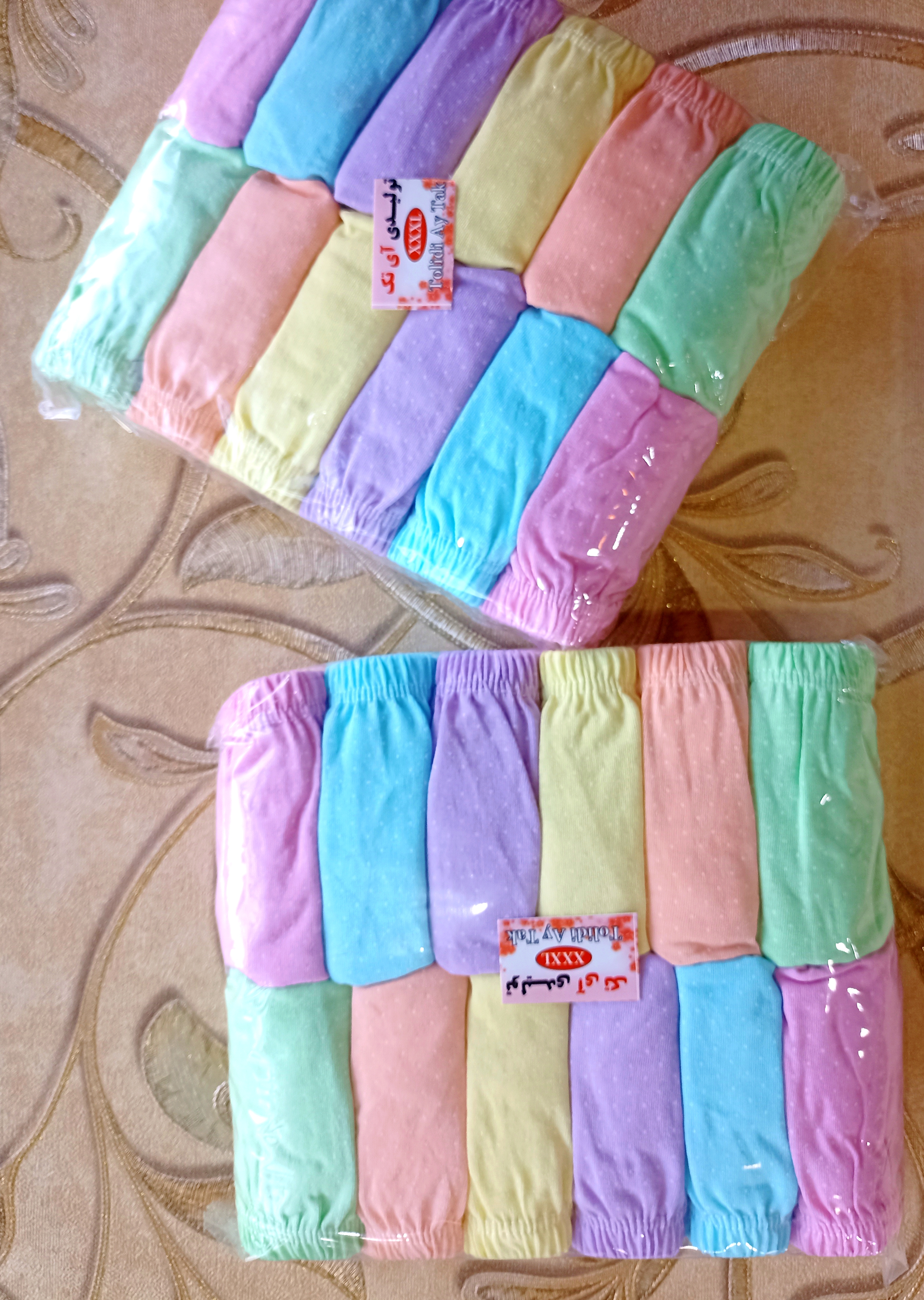 شورت نخ پنبه اعلا ۱۲تایی